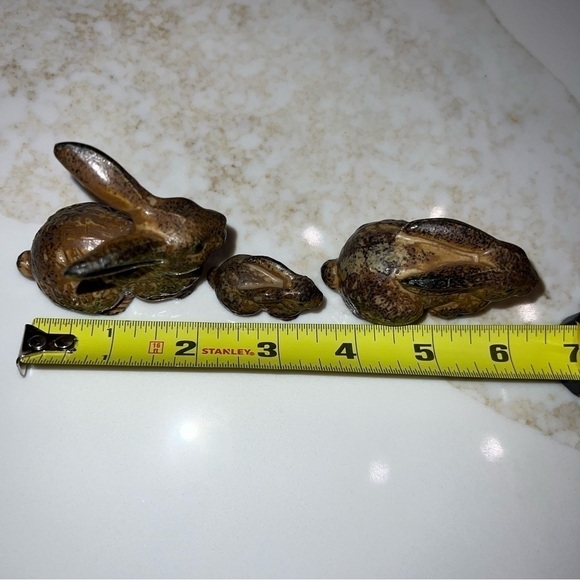 Vintage OMC Otagiri Japan Mini Ceramic Bunny Figurines - Picture 11 of 16